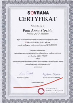 AFG-certyfikat