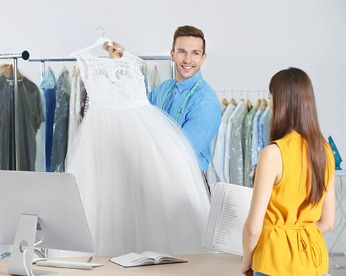 Czyszczenie sukien ślubnych